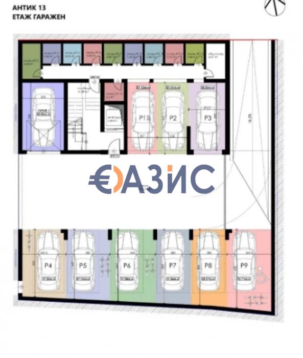 Продава се Едностаен апартамент в Созопол - 68 кв.м за 709 €/кв.м - Снимка #13