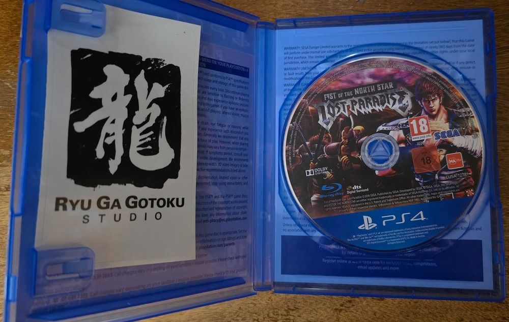 Fist of the North Star: Lost Paradise (Ps4/Ps5)