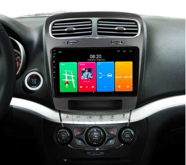 9-инчова мултимедия за Fiat Freemont (2011–2020) + Подарък камера