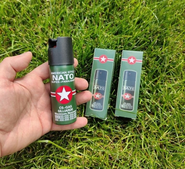 Spray Nato 60 ml X2, Spray Piper Nato Germany , Camping Drumetie