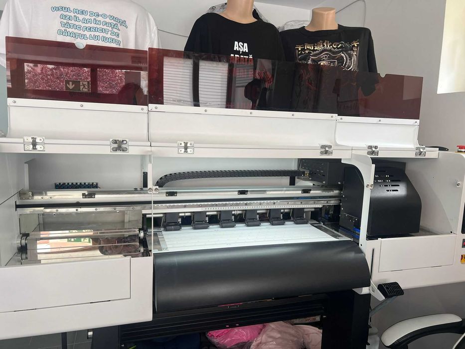 linie completă DTF + sublimare/ Imprimanta DTF 60 cm TexTek DTF-A602/603/604 pentru imprimeuri textile