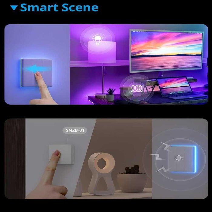 SONOFF TX Ultimate - Смарт стенен сензорен ключ