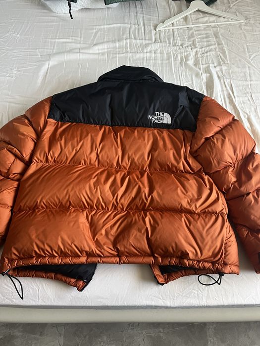 Geaca North Face Nuptse, marine L, originala