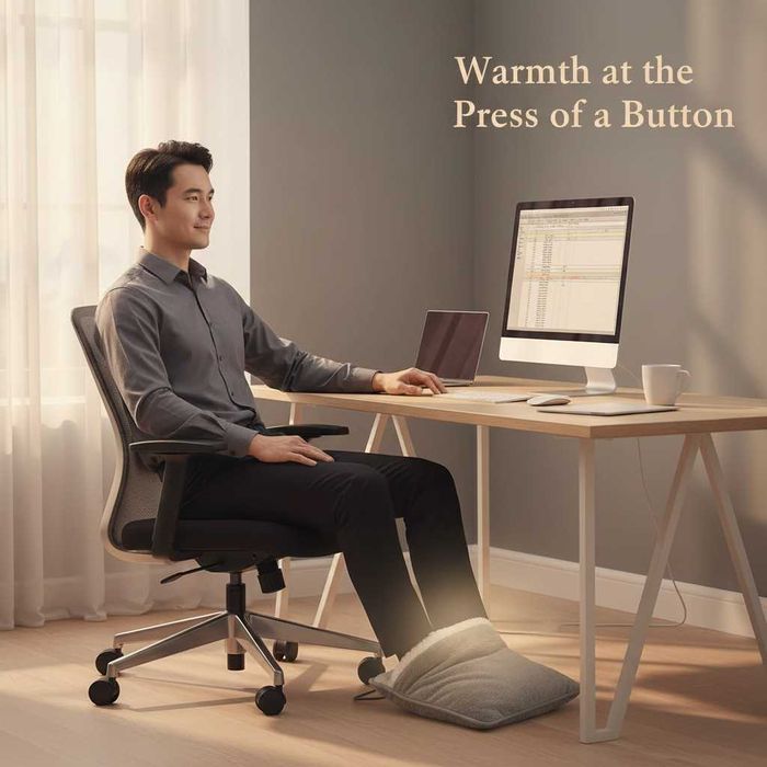 Perna electrica pentru picioare corp incalzire rapida alimentare USB