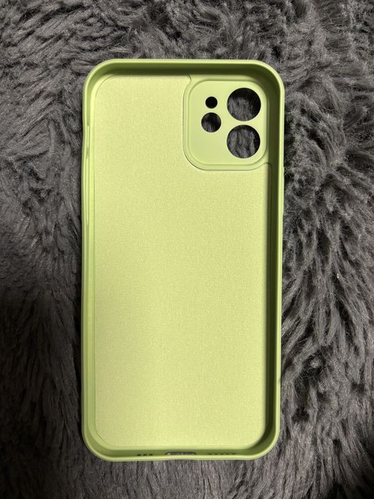Husa silicon lichid iphone 12 Green Matcha