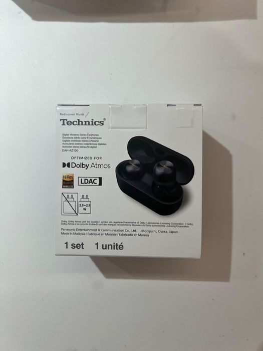 Casti Technics EAH-AZ100 Black Sigilate Noi.  Nu accept schimburi.