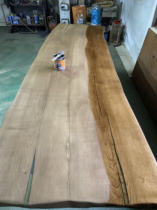 Vand masa stejar  270x80 cm