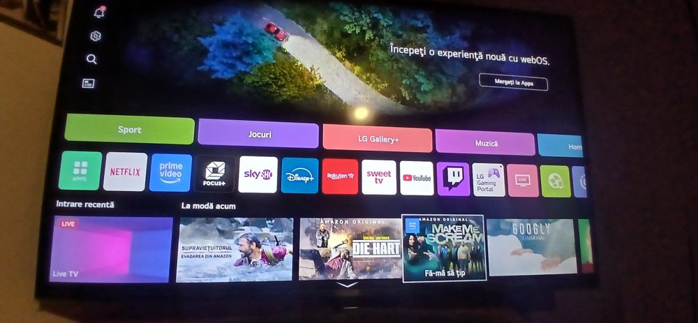 Vând LG 4k 2025 folosit cateva ore