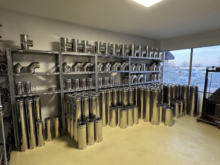 Димоотводи и кюнци от инокс неръждавейка