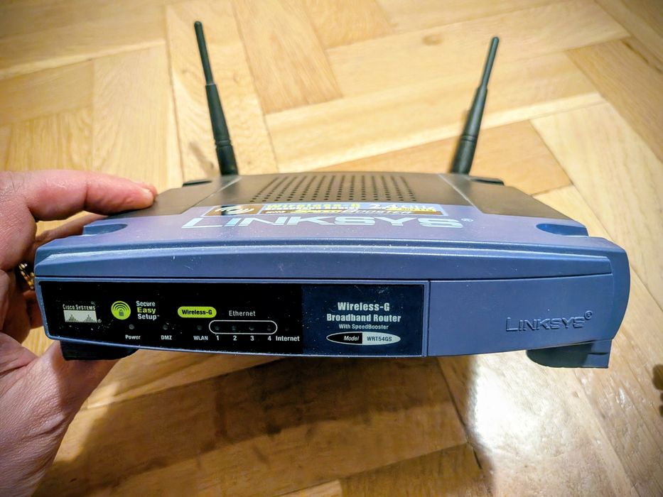 Router Linksys wrt54gs