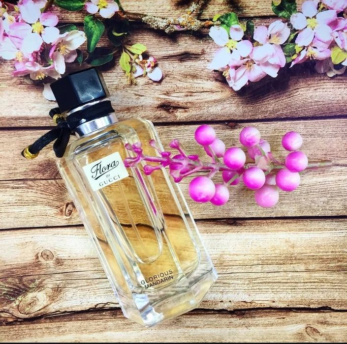 Flora by Gucci Glorious Mandarin EDT начатый 90/100ml, Франция
