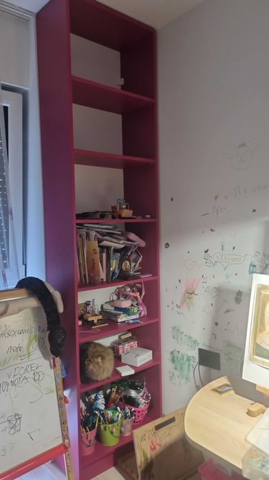 2 Corpuri Biblioteca roz pentru fetite