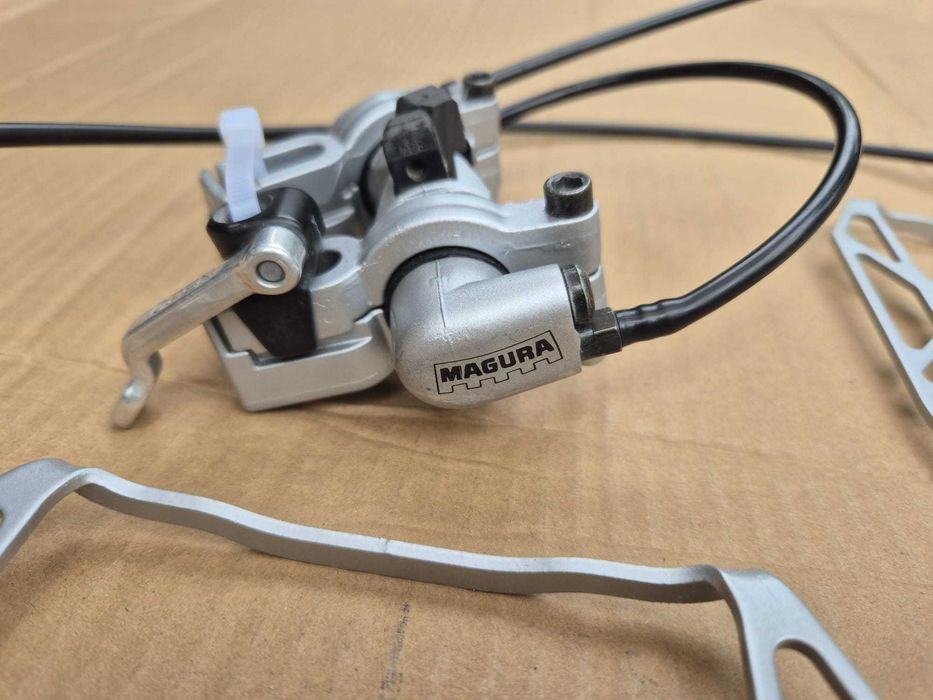 Set frane hidraulice fata-spate, Magura HS33, Evo2 , inclusiv saboti noi