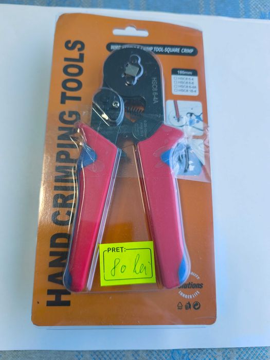 Cleste sertizat + 1200 conectori izolati