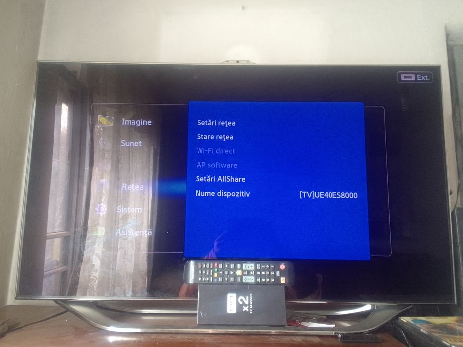 Televizor 3d Samsung UE40ES8000  stare foarte buna