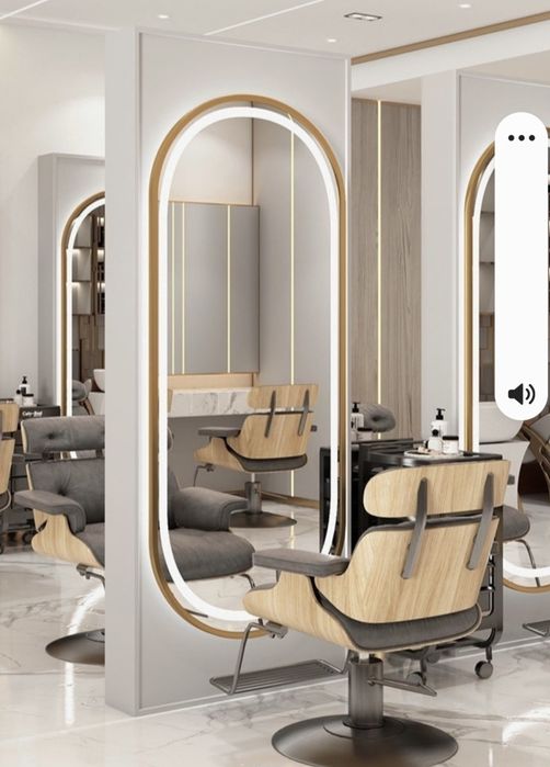 Овальные зеркала