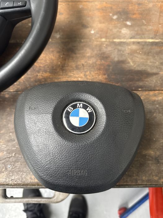Volan Sport BMW F10 / F11 / F01 complet Piele Nappa impecabil