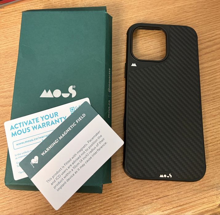 Husa carcasa iPhone 16 Pro Max Spigen / Mous / iPhone 17 Pro Max