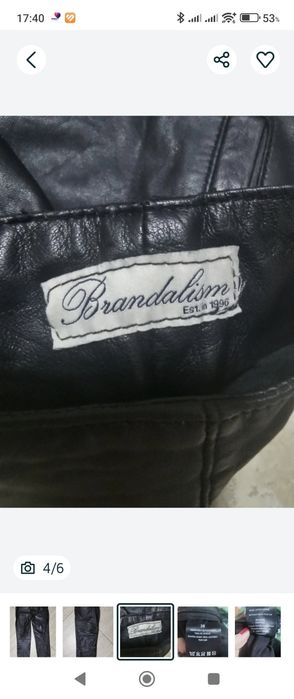 vând pantaloni piele naturala foarte moi și catifelati, NOI