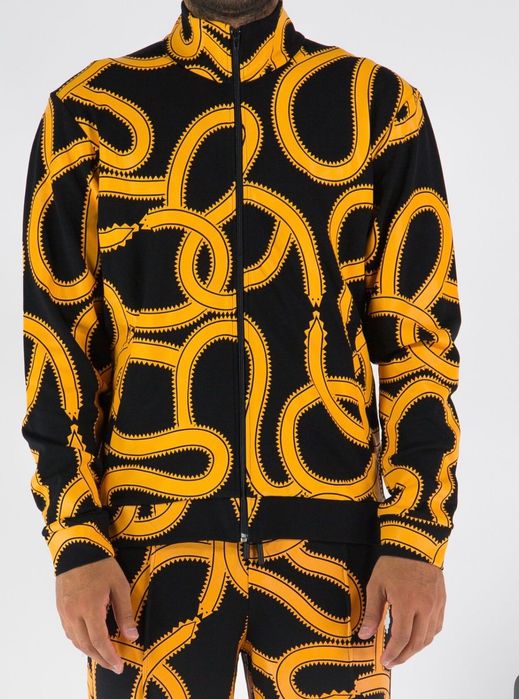 MARCELO BURLON дизайнерски комплект с змийски принт от две части