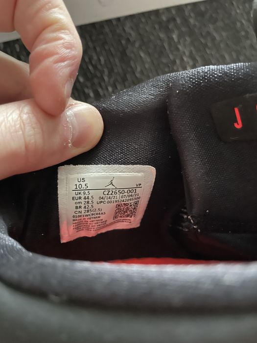 Jordan 36 Black Infrared