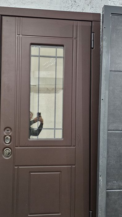 Металлический Входные двери.