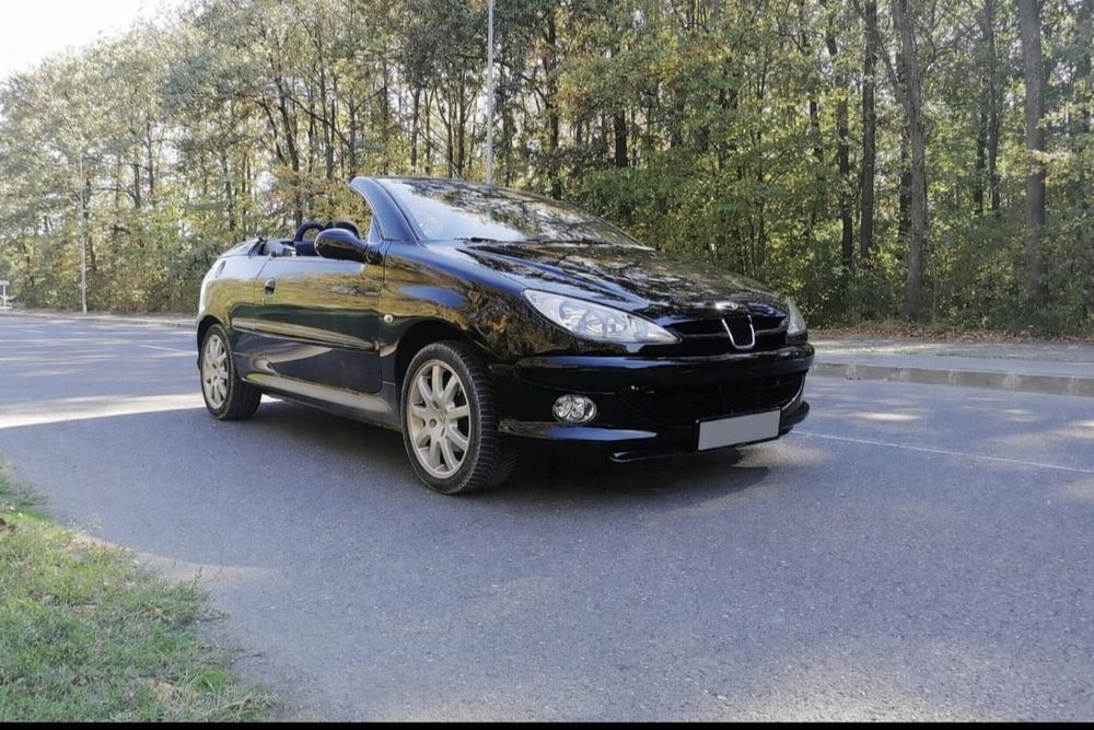 Vand peugeot 206cc  decapotabil