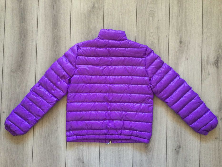НОВО дамско лилаво / виолетово пухено яке MONCLER размер 2 / M