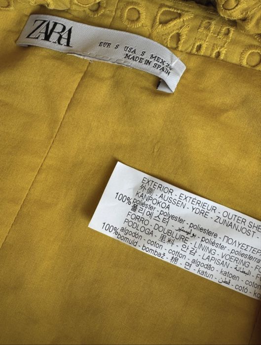 Top scurt zara marimea S