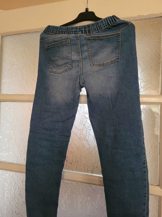 Pantaloni ( jans ) TEX, 11-12 ani, culoarea albastru