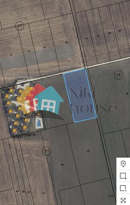 Парцел в Добрич, област-с.Рогачево площ 5800 цена 115000