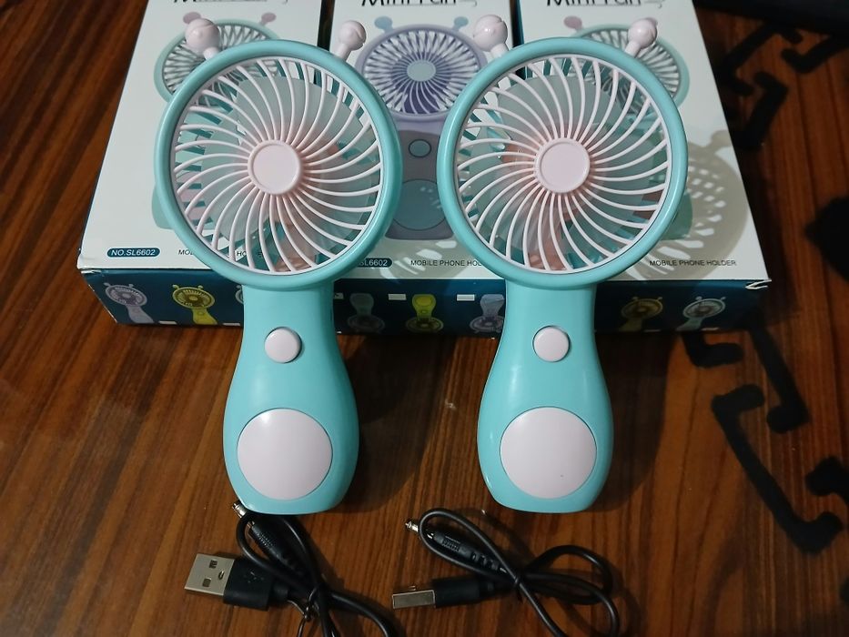 Mini qo‘l ventilyatori (USB orqali quvvatlanadi) – ixcham va qulay