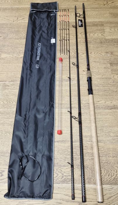 SET 2 Lansete Feeder FL FLX DISTANCE 4.20m 60-180g