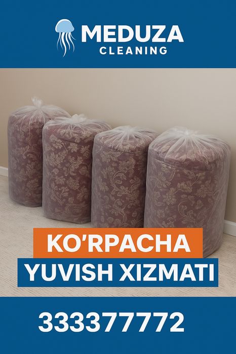 Ko'rpacha yuvish xizmati / Супер Акция