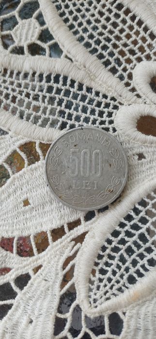 Moneda 500 lei an 1999