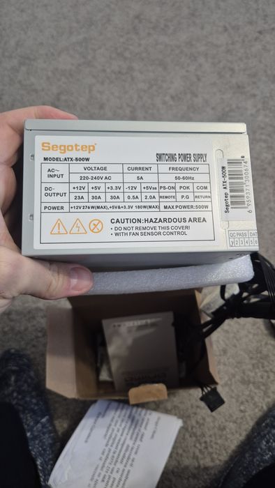 Sursa PC 500w marca Segotep