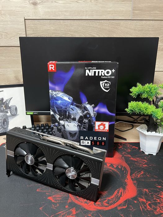 Видеокарта RX 580 8GB Sapphire Nitro+
