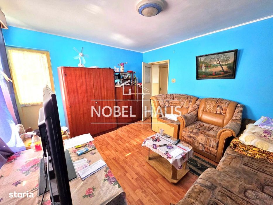 Apartament 2 camere, decomandat, etajul 4, bloc cu lift, zona Stadion