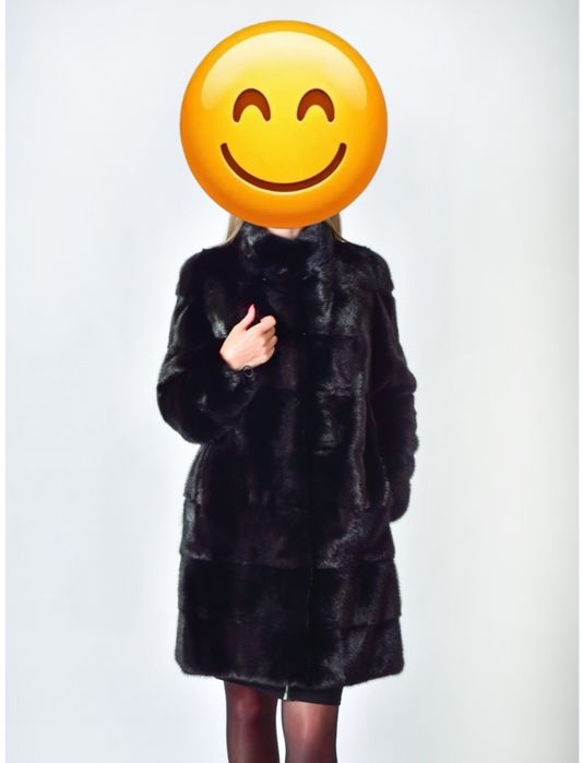 Продам шубу чёрный цвет
