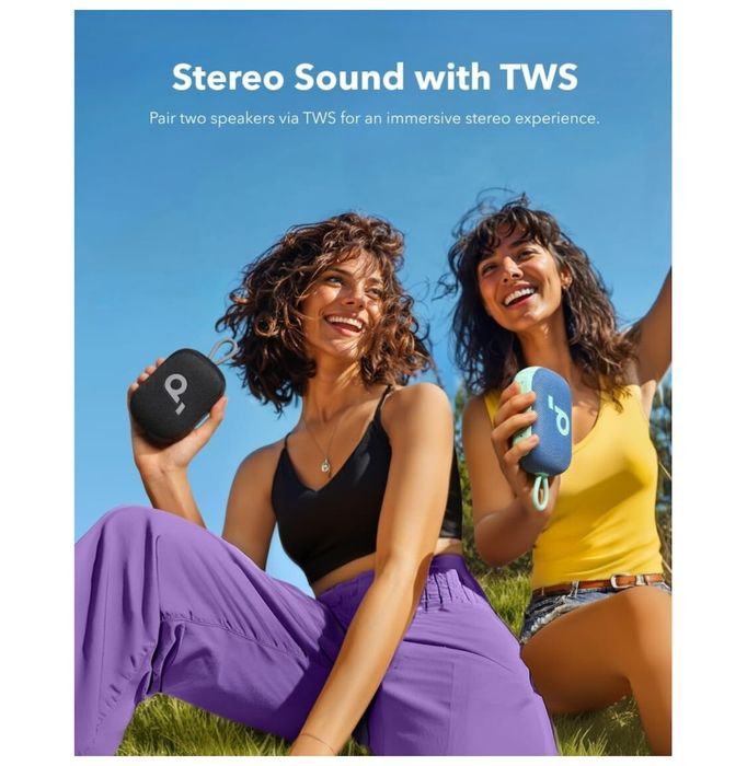 Нови , ANKER SOUNDCORE SELECT 4 GO безжични водоустойчиви колонки