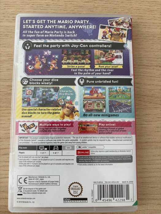 Nintendo switch mario party