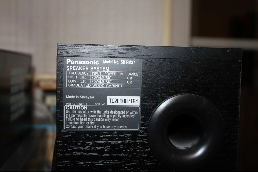 Panasonic SA-PM27 , BI-AMP