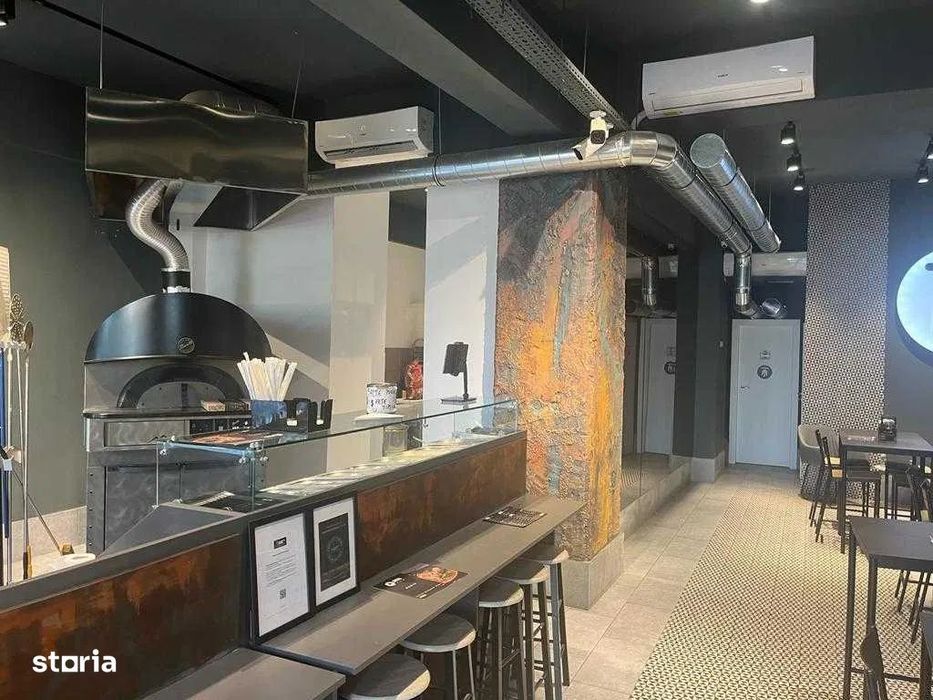 Obor, spatiu comercial open space, trafic pietonal