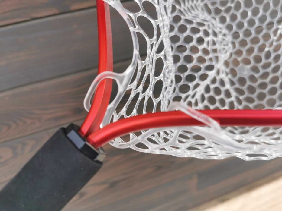 Кеп за мухарски и спининг риболов със силиконова мрежа Osako Pro Trout