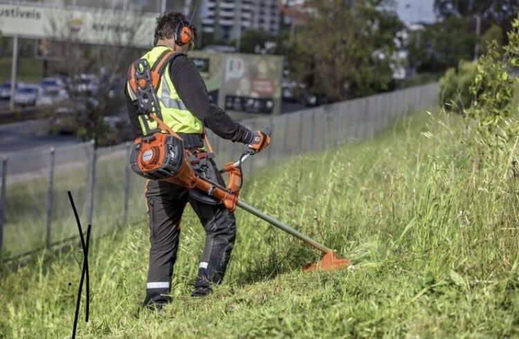 Tund gazon , cosesc iarba cu masina sau motocoasa