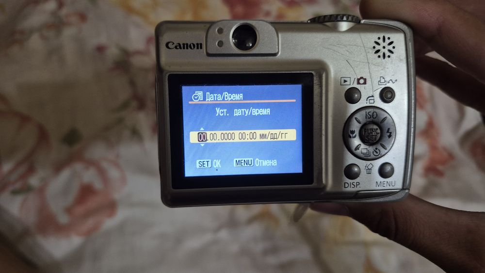 Мыльница canon a550