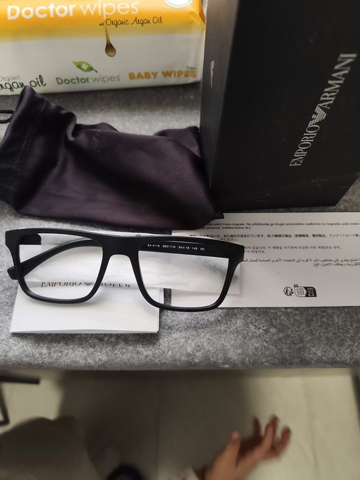 Rama ochelari clip on Armani
