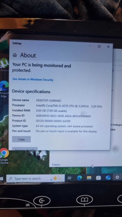 Геймърски компютър i5 4570, gtx 1060 6gb за игри fortnite, gta, valo