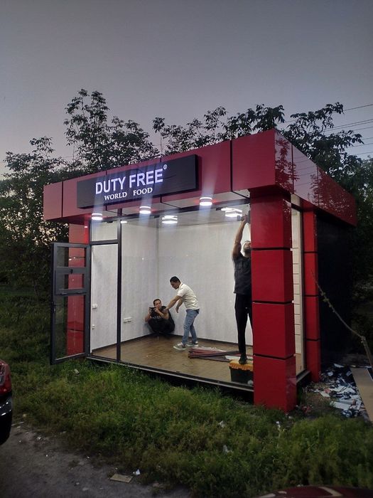 Могазин мобильное из контейнера