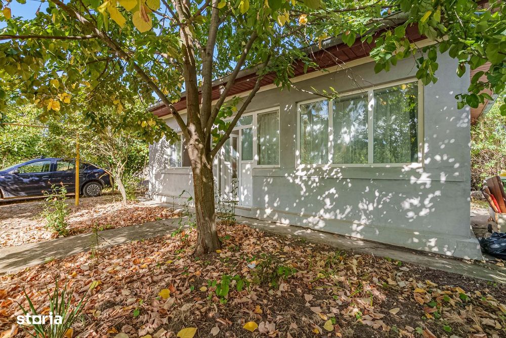 Otopeni - Teren 863MP, dubla deschidere Casa renovabila 56MP